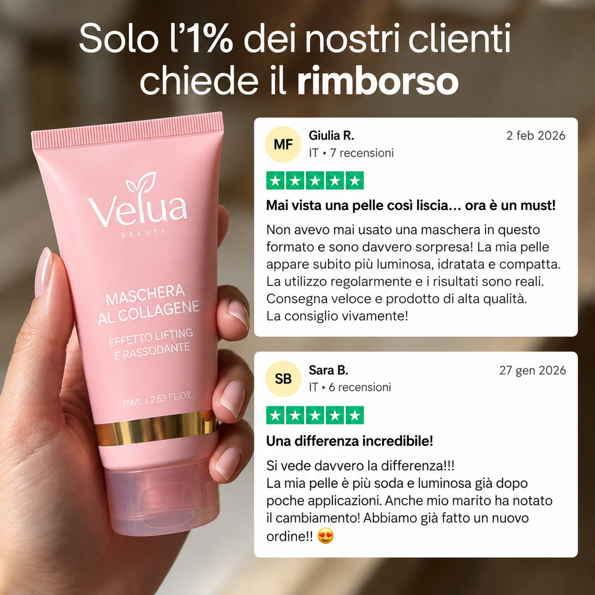 Maschera Bio-Collagene + Pennello