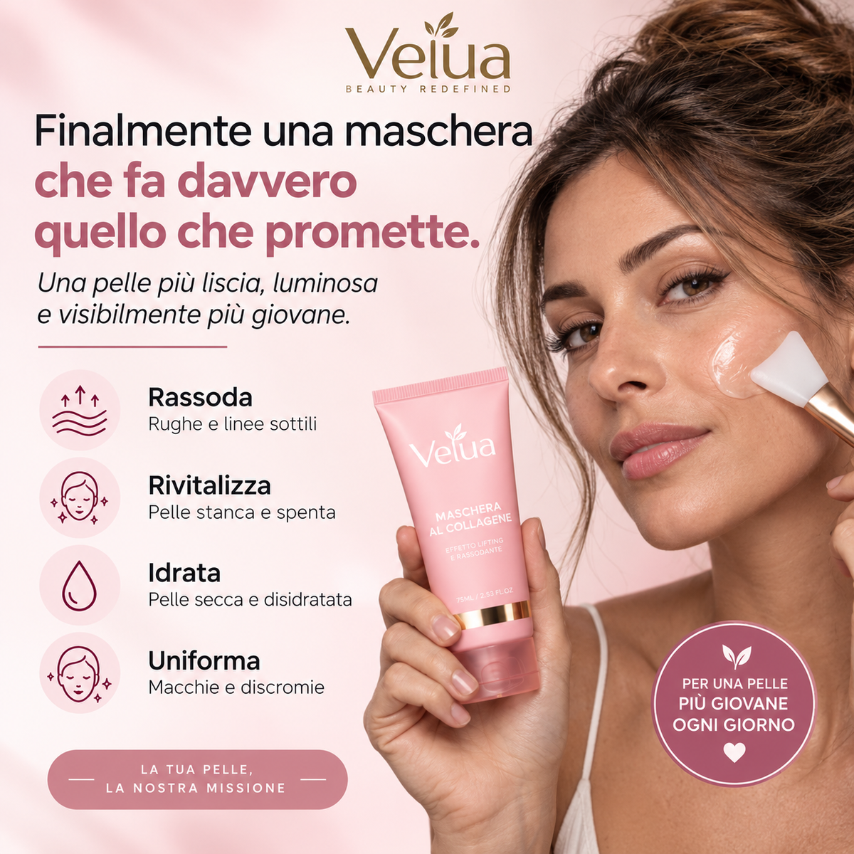 Maschera Bio-Collagene + Pennello