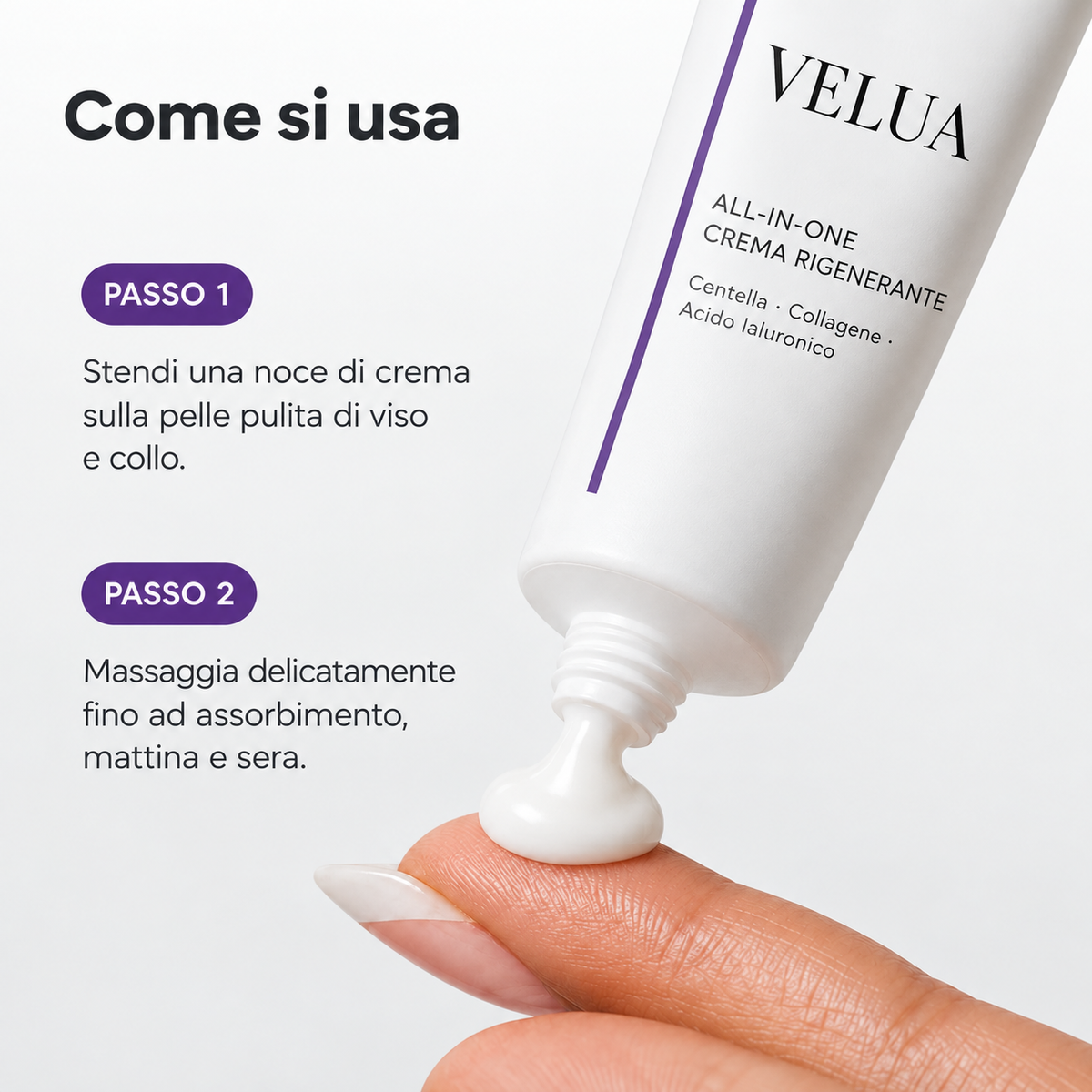 Come si usa la crema Velua